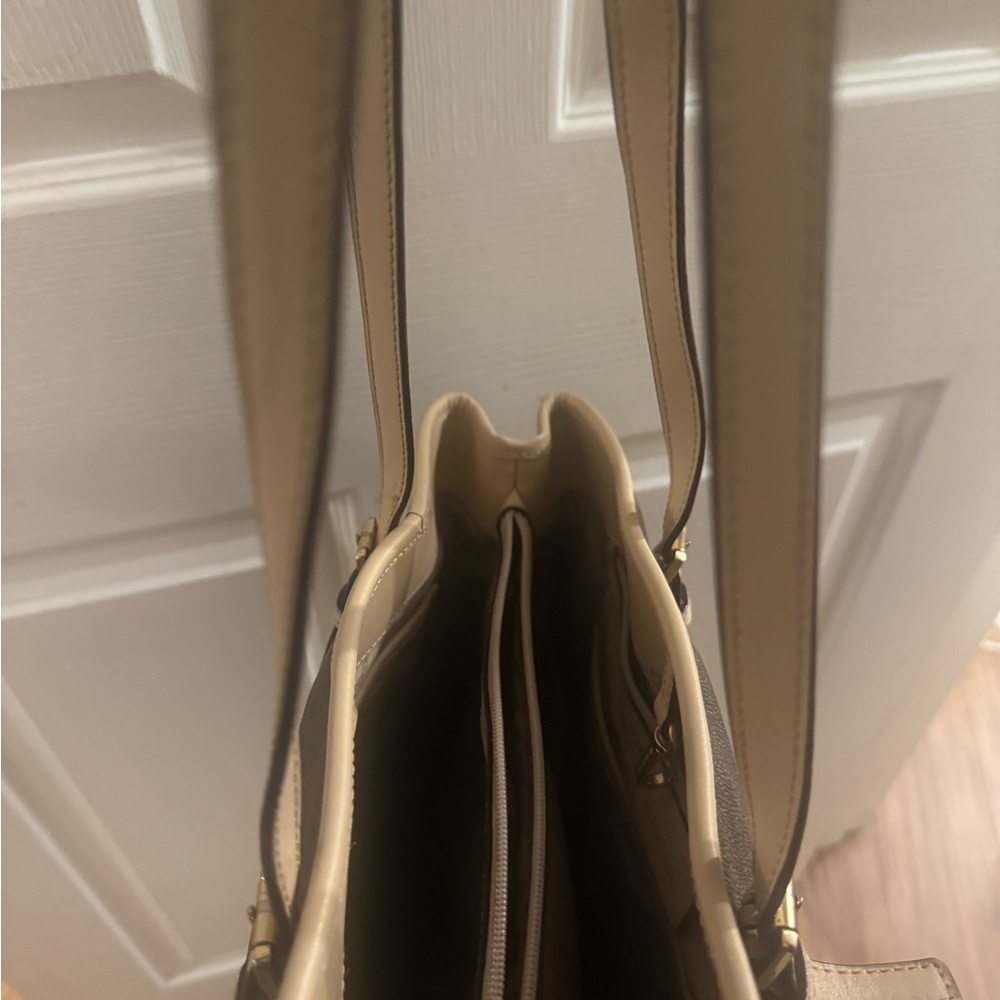 Michael Kors Dark Brown and Tan Tote - Picture 13 of 13